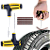 Kit Conserto Pneu Remendo Profissional Carro Moto Sem Câmara - Imagem 5