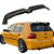Spoiler Traseiro Volkswagen GOLF MK4 MK4,5 Sapão Black Piano - Imagem 5