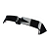 Spoiler Traseiro Volkswagen GOLF MK8 Black Piano Oettinger R - Imagem 4