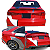 Spoiler Aerofólio Audi A3 S3 Black Piano Sedan Coupé RS Line - Imagem 9
