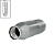 Manopla Câmbio Esportiva Metal Cromado Universal Regulável - Imagem 2