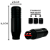 Manopla de Câmbio Esportiva Metal Preto Universal Ajustável - Imagem 6