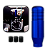 Manopla Câmbio Esportiva em Metal Azul Universal Ajustável - Imagem 3
