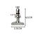 Puxador Vareta Óleo Motor Tuning Universal Prata Automotivo - Imagem 6