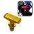 Puxador Vareta Óleo Motor Tuning Universal Amarelo Metal - Imagem 2