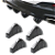 Difusor Parachoque Traseiro Extrator Efeit Carbono Universal - Imagem 4
