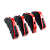 Extrator Para-choque Veicular universal Preto com Vermelho - Imagem 2