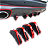 Extrator Para-choque Veicular universal Preto com Vermelho - Imagem 9