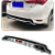 Difusor Para-Choque Traseiro Prata Universal GM VW Honda Kia - Imagem 7