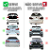 Difusor Para-Choque Traseiro Preto Universal Ford Chevrolet - Imagem 3