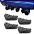 Difusor Para-Choque Traseiro Black Piano Universal Saia Golf - Imagem 5