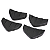 Difusor Para-Choque Traseiro Black Piano Universal Saia Golf - Imagem 2