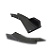 Saia Traseira Esportiva Carbon Look Golf Bmw 320 Audi Jetta - Imagem 2