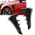 Scoop Entrada De Ar Lateral Universal Sport Preto Chevrolet - Imagem 10