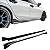 Saia Lateral Mugen Spoiler Honda Civic G11 Black Piano 2024 - Imagem 5