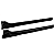 Saia Lateral Mugen Spoiler Honda Civic G11 Black Piano 2024 - Imagem 2