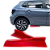 Saia Lateral Universal Ajustável Vermelho Corolla Ka Civic M - Imagem 3