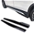 Saia Lateral Universal Spoiler Ajustável Preto Metálico Golf - Imagem 4