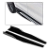 Saia Lateral Universal Spoiler Ajustável Preto Metálico Golf - Imagem 8