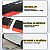 Saia Lateral Universal 220 Ajustável Preto Metálico Vermelho - Imagem 8