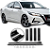 Saia Lateral Regulável 220 Ajustável Preto Metálico Gol Clio - Imagem 9