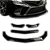 Spoiler Frontal Universal Black Piano Chevrolet Volkswagen M - Imagem 1