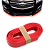 Aerofólio Spoiler frontal Carro Universal Ajustável Vermelho - Imagem 1