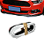 Saia frontal Branco e Preto Flexível Carro Universal Ajustáv - Imagem 2