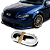 Saia frontal Branco e Preto Flexível Carro Universal Ajustáv - Imagem 1