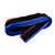 Saia frontal Universal Flexível PVC Preto com Azul ajustável - Imagem 4