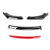 Aerofólio frontal Honda Civic G11 Preto Vermelho Para-choque - Imagem 3