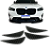Bumper Adesivo Spoiler Lateral Chevrolet VW Toyota BMW Audi - Imagem 5