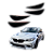 Bumper Adesivo Spoiler Lateral Aerodinâmico Universal 4 und - Imagem 10
