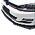 Spoiler Aerofólio Frontal Universal Preto BMW AMG Vw Audi Gm - Imagem 5