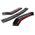 Spoiler Aerofólio Frontal Universal Preto BMW AMG Vw Audi Gm - Imagem 7
