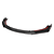 Spoiler Aerofólio Frontal Universal Preto BMW AMG Vw Audi Gm - Imagem 4