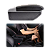 Console  Central  Apoio Universal Veicular Entrada Usb Preto - Imagem 1