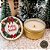VELA  LATA NATAL AROMÁTICA  COM CERA  COCO - 90 GRAMAS - Imagem 3