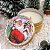 VELA  LATA NATAL AROMÁTICA  COM CERA  COCO - 90 GRAMAS - Imagem 1