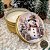VELA  LATA NATAL AROMÁTICA  COM CERA  COCO - 90 GRAMAS - Imagem 2