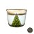 VELA  NATAL AROMÁTICA  COM CERA  COCO -  100 GRAMAS - Imagem 1