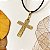Pingente Crucifixo Folha do Cerrado - Imagem 3