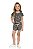 Conjunto Infantil Feminino Blusa Meia Malha e Shorts Moletom TileeSul - Imagem 1