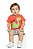 Conjunto Bebê Masculino Camisa Meia Malha Bermuda Saruel TileeSul - Imagem 1