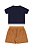 Conjunto Bebê Masculino Camisa Meia Malha Bermuda Moletom TileeSul - Imagem 3