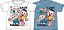 Camiseta Infantil Masculina Meia Malha Cascão By Gus - Imagem 2