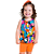 Conjunto Infantil Feminino Blusa + Ciclista Kyly - Imagem 1