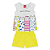 Conjunto Infantil Feminino Blusa + Short Kyly - Imagem 6