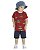 CONJUNTO INFANTIL MENINO CAMISETA E BERMUDA REIREX - Imagem 1
