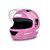 CAPACETE NEW EBF 7 SOLID 56 ROSA - Imagem 1